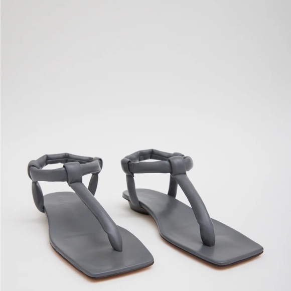 Tibi Gray Aston Sandals